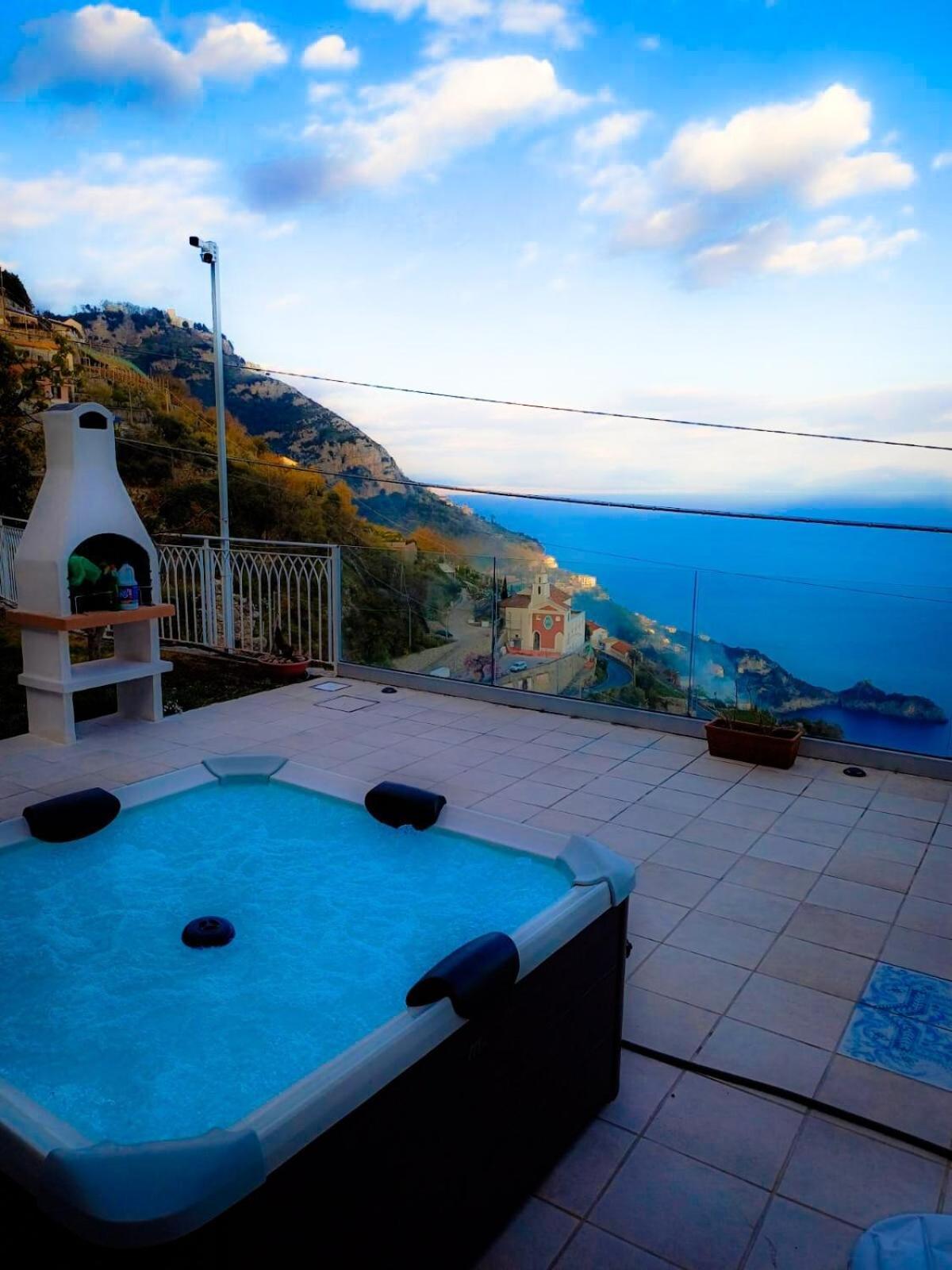 Villa Le Arcate Фуроре Екстериор снимка